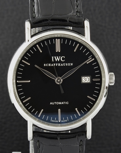 (image for) AN IWC STAINLESS STEEL AUTOMATIC PORTOFINO WATCH / IW356308